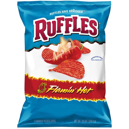 (image for) Ruffles Flamin Hot Chips 8oz